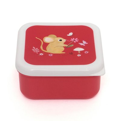 Snackdoosjes Vos - set van 3 - Petit Monkey