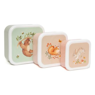 Snackdoosjes Beer - set van 3 - Petit Monkey