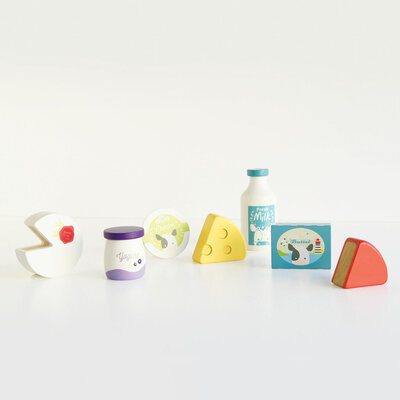Kaas en melk krat Honeybake - Le Toy Van
