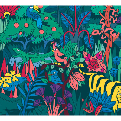 Puzzel Tropical 1000 stukjes - OMY