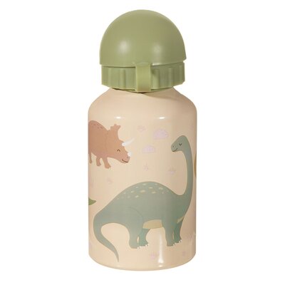 Drinkfles Metaal - Dino - Sass and Belle
