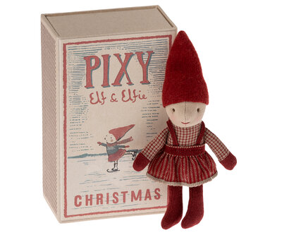 Pixy Elfie in luciferdoos - Maileg