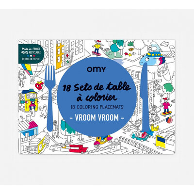 VROOM VROOM placemats - OMY