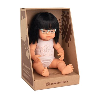 Pop Aziatisch meisje met bril - Miniland
