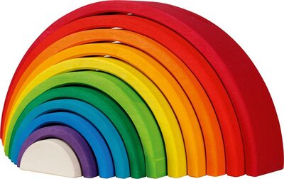 Bouwblokken regenboog - Goki