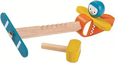 Spin N Fly vliegtuig- Plan Toys