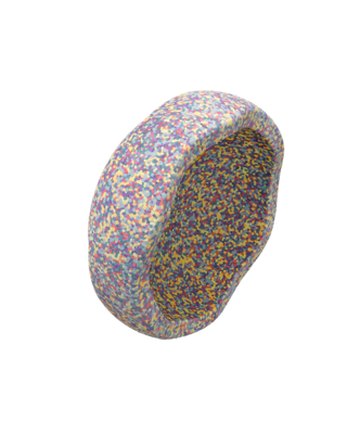 Stapelsteen pastel confetti - Stapelstein