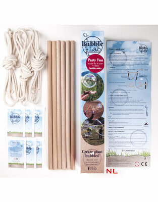 Grote zeepbellen party fun edition - BubbleLab