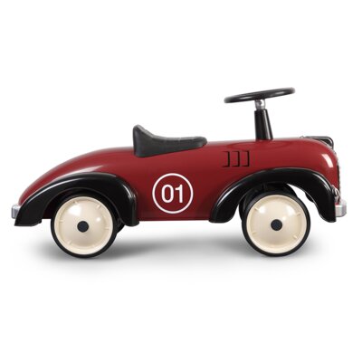 Loopauto Speedster donker rood- Baghera