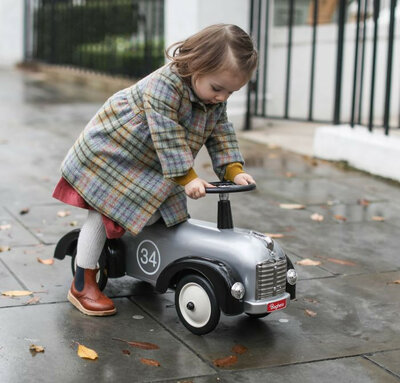 Loopauto Speedster zilver- Baghera