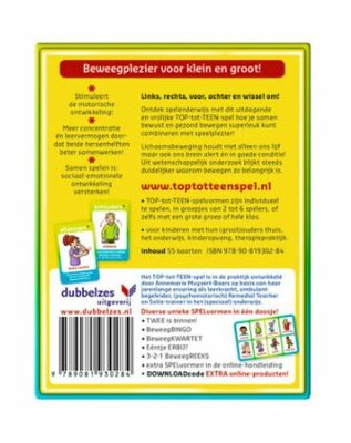 Top tot Teen beweegspel - Dubbelzes uitgeverij