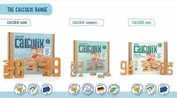 Calculix Mini - houten rekenblokken - Calculix