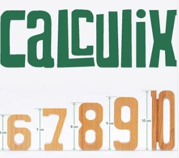Calculix Mini starter set - houten rekenblokken - Calculix