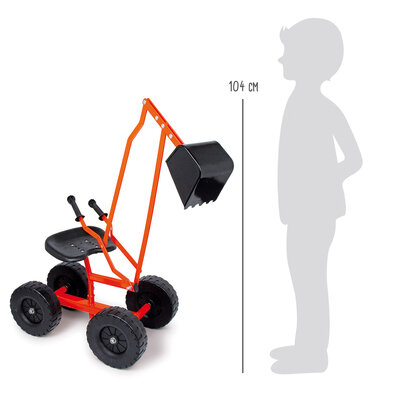 Graafmachine met wielen - Small Foot