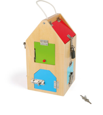 Houten huis met sloten - Small Foot
