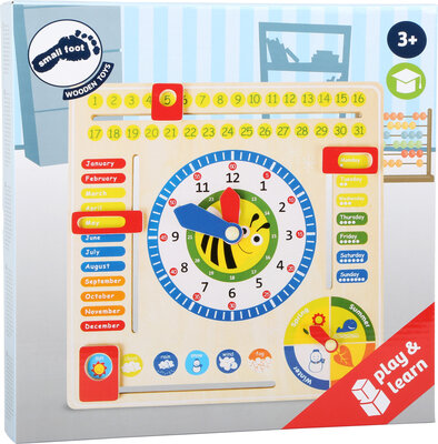 Leerbord Datum, tijd, seizoenen - Small Foot