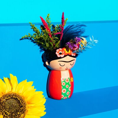 Muurvaas Frida Kahlo - Sass & Belle