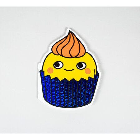 Sticker en notitieboekje Cupcake - OMY
