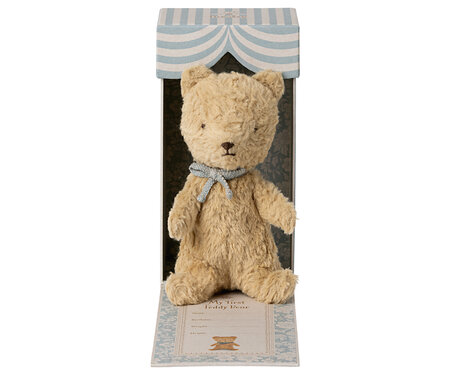 WORDT VERWACHT - Mijn eerste teddy zand bruin - Maileg