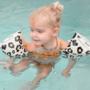 Zwembandjes 0-2 jaar Beige Panterprint - Swim Essentials
