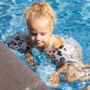 Zwembandjes 2-6 jaar Beige Panterprint - Swim Essentials