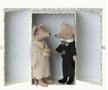 Huwelijksmuizen in een fleurige doos - Maileg